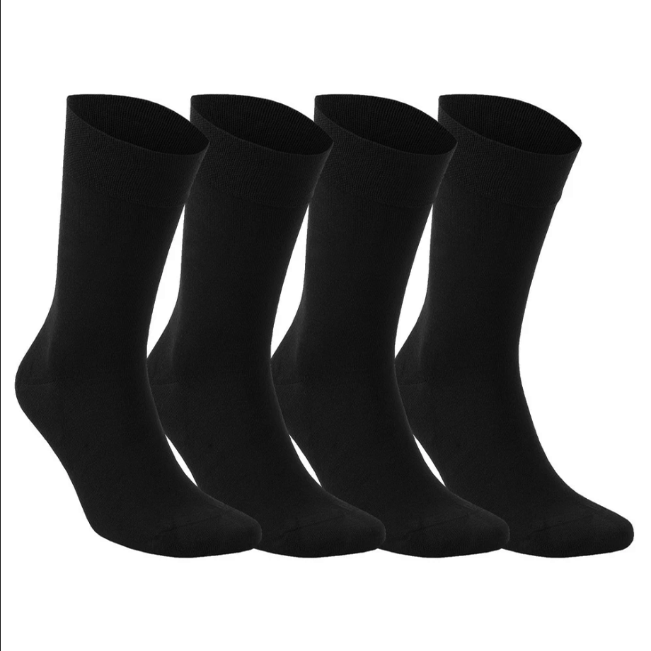 Simply Black Socks Box by WearMoods